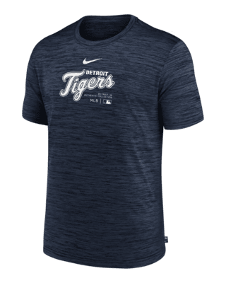 Мужская футболка Detroit Tigers Authentic Collection Practice Velocity Nike Dri-FIT MLB