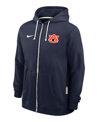 Мужское худи Auburn Sideline Nike Dri-FIT College Full-Zip Hoodie