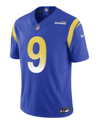 Мужские джерси Matthew Stafford Los Angeles Rams Nike Dri-FIT NFL Limited Football Jersey для футбола