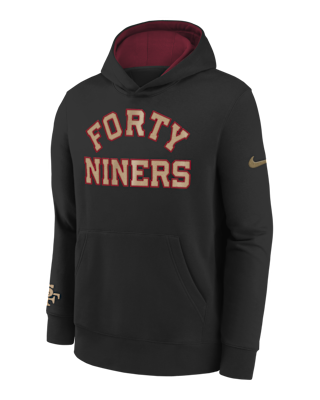 Детское худи San Francisco 49ers Rivalry Club Big Kids' Nike NFL Pullover Hoodie