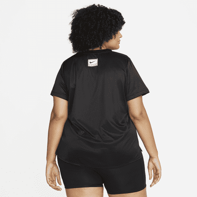 Nike Dri-FIT Swoosh Women's Short-Sleeve Running Top (Plus Size)