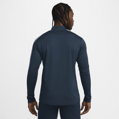 Maglia da calcio Dri-FIT con zip a metà lunghezza Nike Academy – Uomo