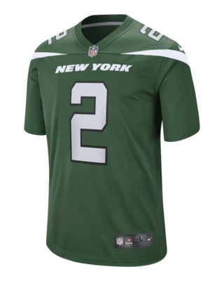 Men's Nike Green New York Jets Custom Game Jersey