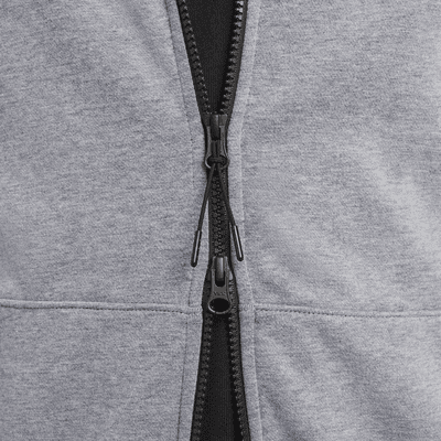 Hoodie de lã cardada com fecho completo Nike Sportswear Tech Essentials para homem
