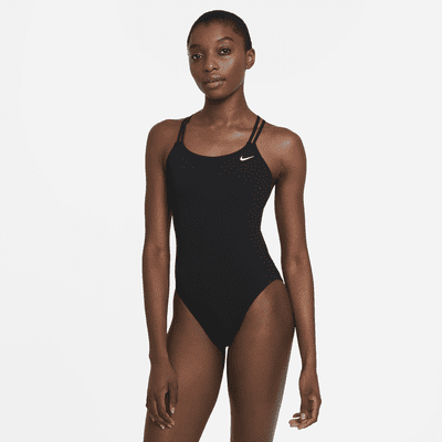 Nike HydraStrong Solid zwempak met spiderback voor dames