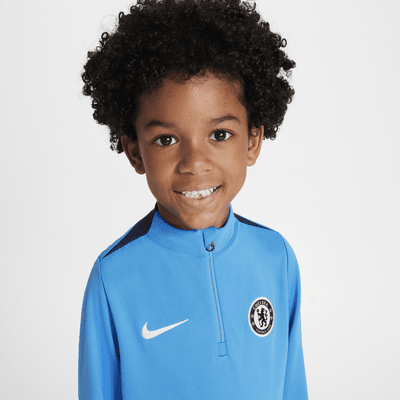 Maglia da calcio per allenamento Nike Dri-FIT Chelsea FC Academy Pro – Bambino/a