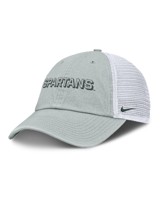 Мужские  Michigan State On-Field Club Gameday Nike College Trucker Adjustable Hat