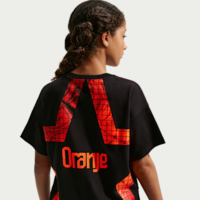 Playera de fútbol Nike para niños talla grande Netherlands Premium Goalkeeper