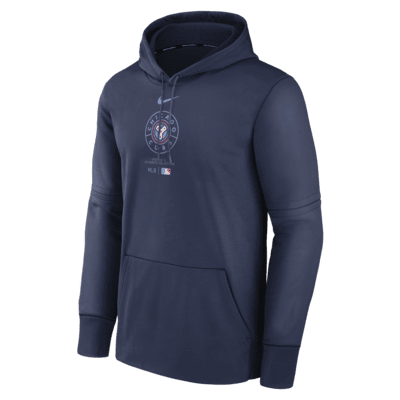 Chicago Cubs City Connect Practice Men's Nike Therma MLB Pullover ...