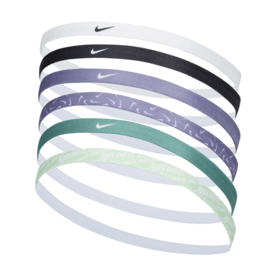 Nike Printed Headbands (6 Pack)