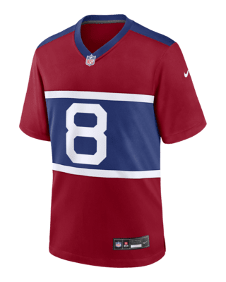 Jersey para el partido de la NFL Nike para hombre Daniel Jones New York ...