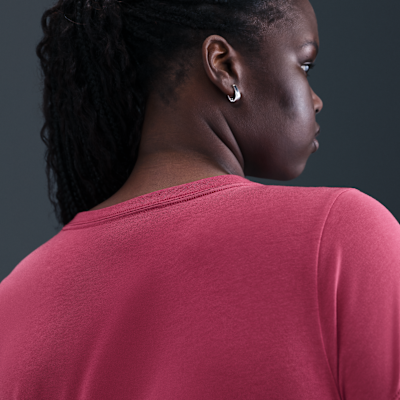 Nike Sportswear Chill Knit Women's Cropped T-Shirt (Plus Size)