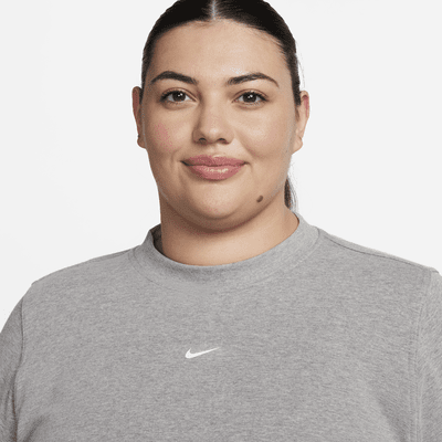 Nike Dri-FIT One Women's Crew-Neck French Terry Tunic (Plus Size)