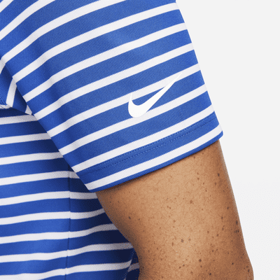 Polo de golf a rayas para hombre Nike Dri-FIT Victory