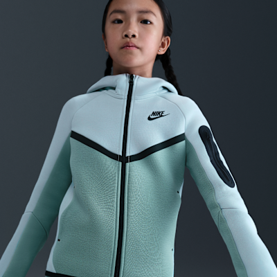 Felpa con cappuccio e zip a tutta lunghezza Nike Sportswear Tech Fleece - Ragazzo/a