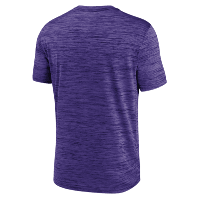 Nike Men's Dri-Fit Sideline Velocity (NFL Baltimore Ravens) T-Shirt in Grey, Size: 3XL | 00O506G8G-0BO