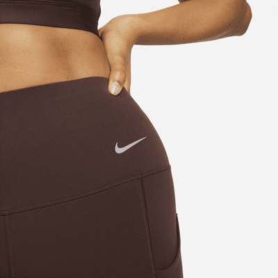 Leggings de largo completo y tiro alto de media sujeción con bolsillos para mujer Nike Universa