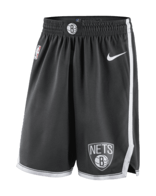 Мужские шорты Brooklyn Nets Icon Edition Nike NBA Swingman Shorts