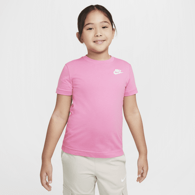 Nike Sportswear Little Kids' Embroidered Futura T-Shirt