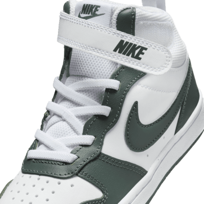 Tenis para niños de preescolar Nike Court Borough Mid 2