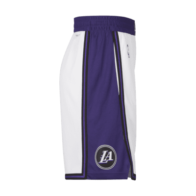 Los Angeles Lakers City Edition Men's Nike Dri-FIT NBA Swingman Shorts