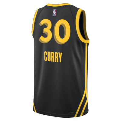 Stephen Curry Golden State Warriors City Edition 2023/24 Men's Nike Dri-FIT NBA Swingman Jersey