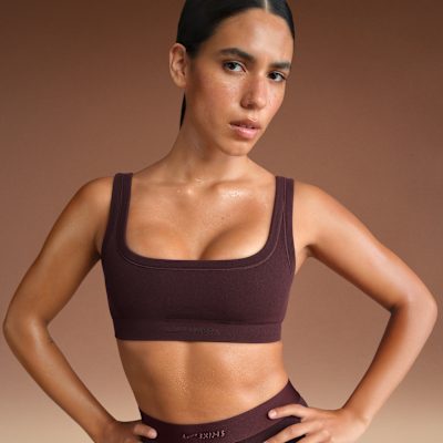 NikeSKIMS Vintage Seamless Women's Scoop Bra