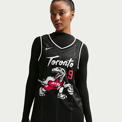 Jersey Nike de la NBA Swingman para hombre RJ Barrett Toronto Raptors City Edition