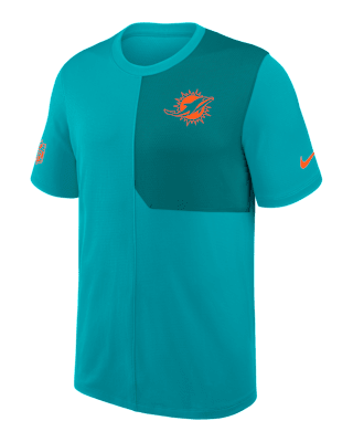 Мужские  Miami Dolphins Sideline Coach Nike Dri-FIT NFL Top