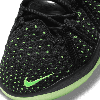 Calzado de básquetbol LeBron 18 "Black/Electric Green"