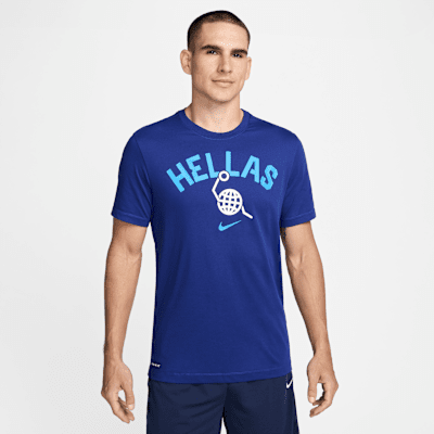 Greece Men's Nike Basketball T-Shirt