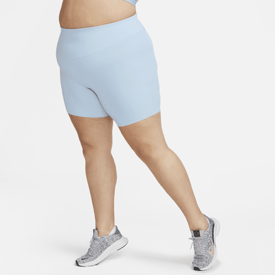 Nike Zenvy Women's Gentle-Support High-Waisted 8" Biker Shorts (Plus Size)