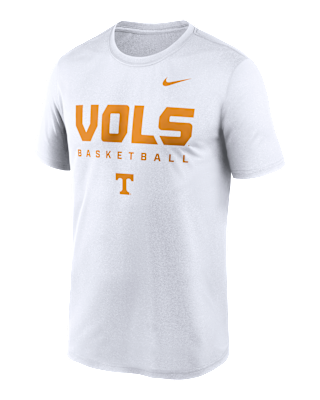 Мужская футболка Tennessee Courtside Basketball Legend Nike Dri-FIT College для баскетбола