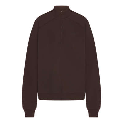 Chamarra deportiva oversized de cierre completo para mujer NikeSKIMS Matte Tricot