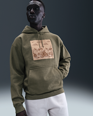 Мужское худи Nike Solo Swoosh Pullover Fleece Hoodie