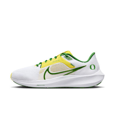 Men's Nike Gray/Yellow Oregon Ducks Air Zoom Pegasus 36 Running Shoes
