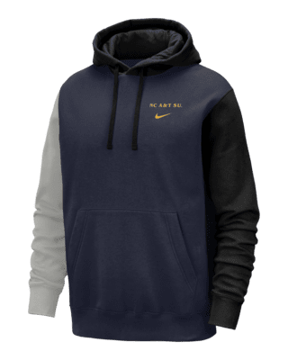 Мужское худи North Carolina A&T Club Fleece Nike College Hoodie