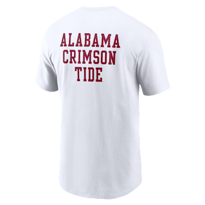 Alabama 2-Hit Stacked Men's Nike College T-Shirt