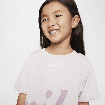 Playera con estampado cómoda para infantil Nike