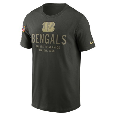 Cincinnati Bengals Salute to Service Sideline Primary Edge Men's Nike Dri-FIT NFL T-Shirt