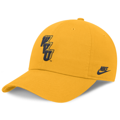 Gorra ajustable universitaria Nike Dri-FIT para hombre West Virginia Mountaineers Legacy Club