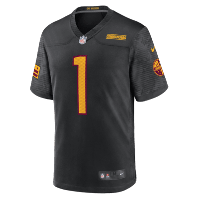 Jersey de fútbol americano Nike de la NFL Game para hombre Jahan Dotson Washington Commanders