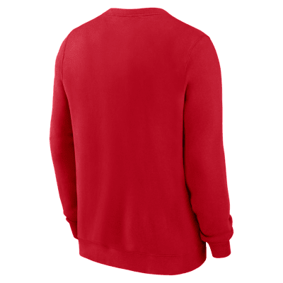 Atlanta Braves Men's Nike MLB Pullover Crew