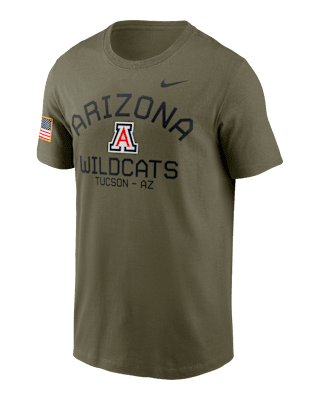 Мужская футболка Arizona Wildcats Military Appreciation Team Issue Nike Dri-FIT College