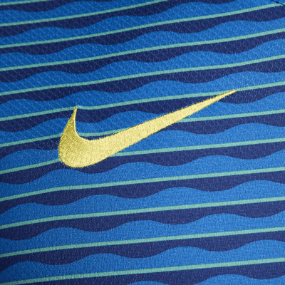 Pánská replika venkovního fotbalového dresu Nike Dri-FIT Brazílie 2024 Stadium