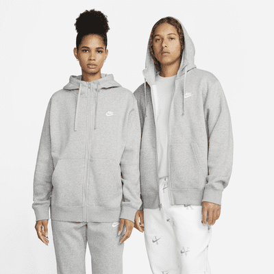 Nike Sportswear Club Fleece Hoodie met rits voor heren