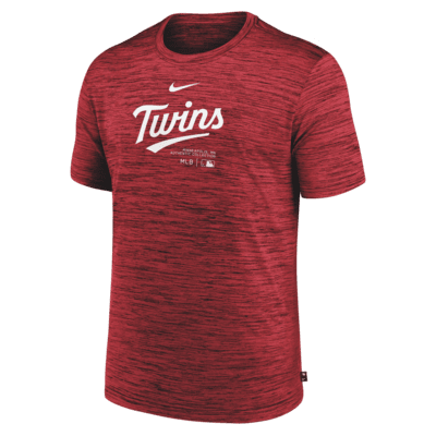 Minnesota Twins Authentic Collection Practice Velocity Men's Nike Dri-FIT MLB T-Shirt