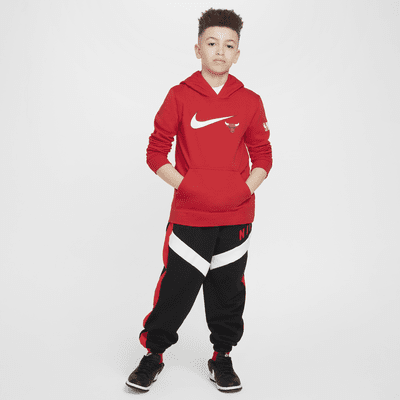 Chicago Bulls Club Fleece Essential Nike NBA-Hoodie (ältere Kinder, Jungen)