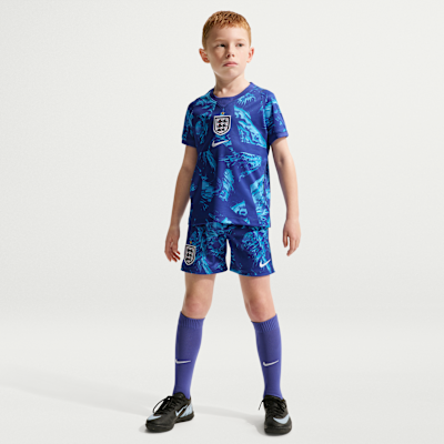 England 2026 Stadium Goalkeeper Little Kids' Nike Soccer Replica 3-Piece Kit from Nike - $85