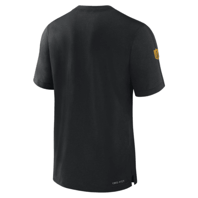 Playera Nike Dri-FIT de la NFL para hombre Pittsburgh Steelers Sideline Player